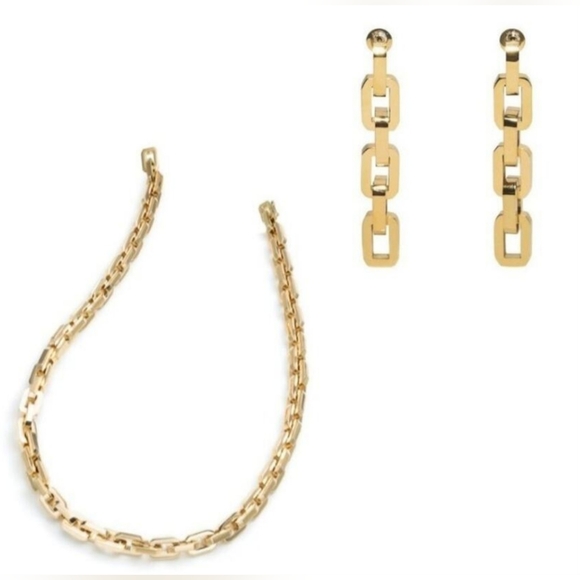 EDDIE BORGO Supra Chain Link Earrings NWT - Picture 7 of 12